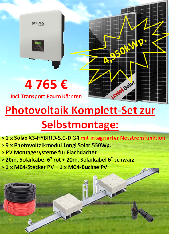 Flachdach_5kWp+Solax HYBRID